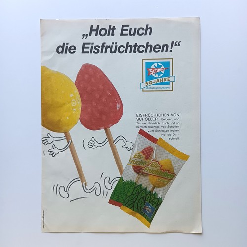 1987 schöller eis früchtchen - eis,