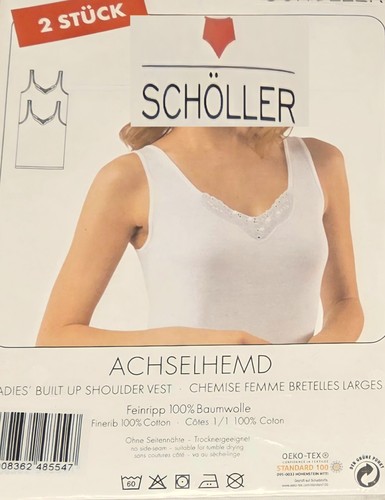 2er pack damen unterhemden - 2er,