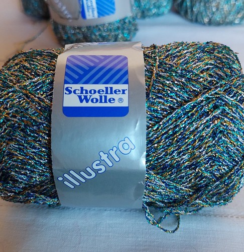 Vintage effektgarn lurex - effektgarn,