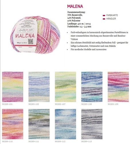 Schoeller stahl 50g malena - +,